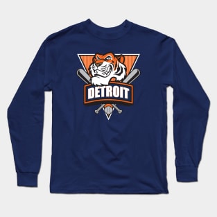 Baseball Tigers Long Sleeve T-Shirt